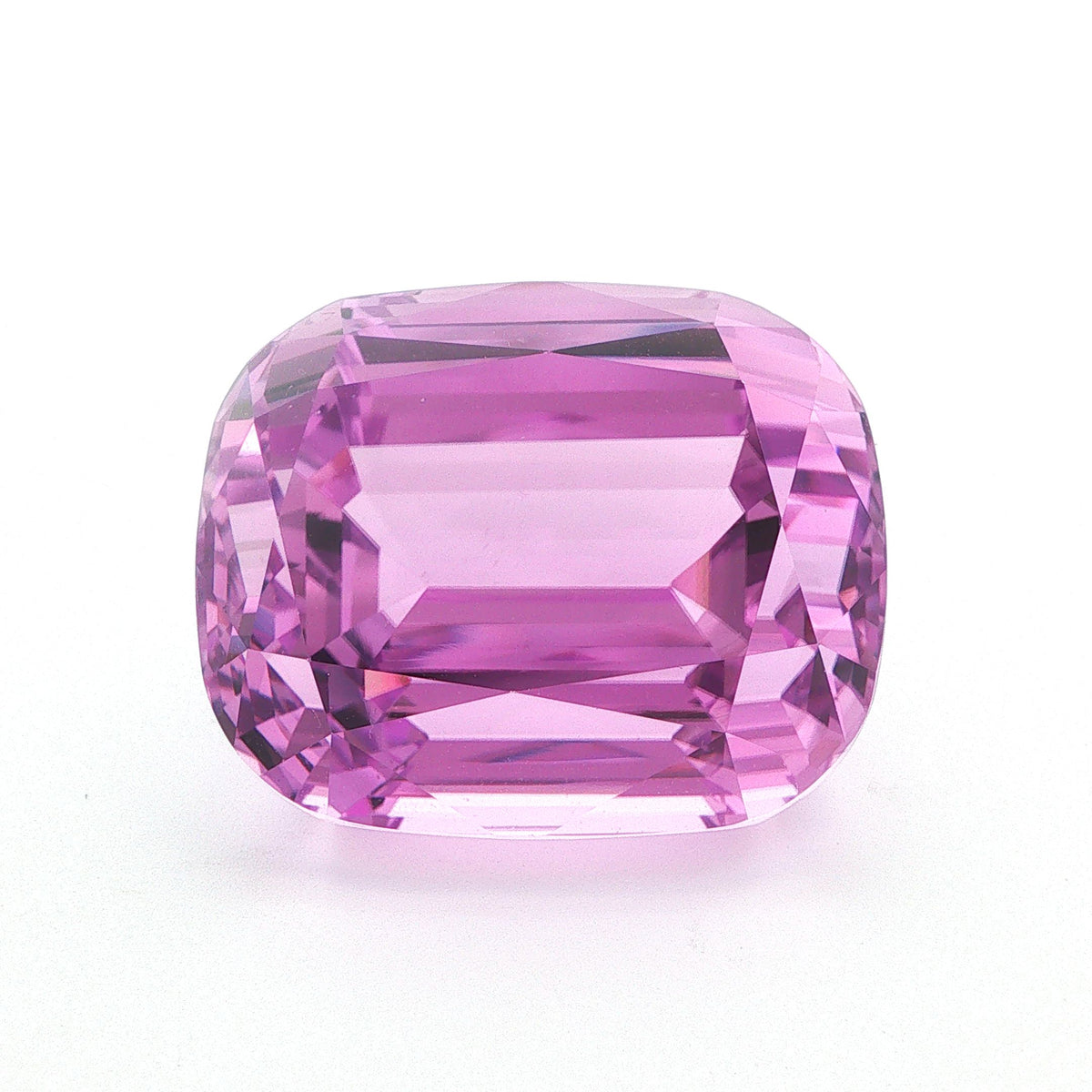 Cushion Pink Kunzite 124.88ct loose gemstone