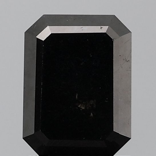 Emerald Black Natural Diamond 1.77ct VS1 loose diamond