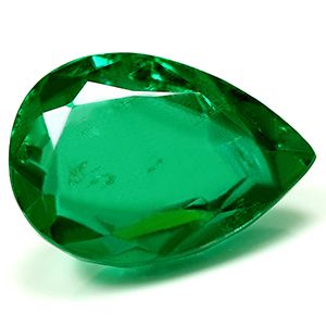 Pear Green Emerald 3.4ct loose gemstone