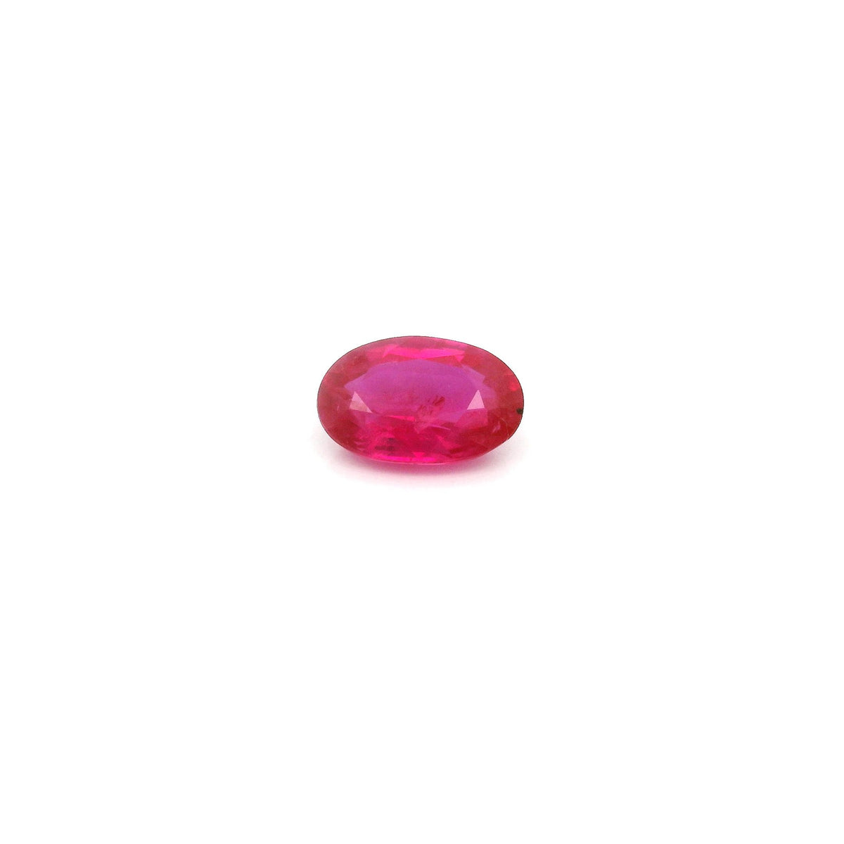 Oval Red Ruby 0.58ct loose gemstone