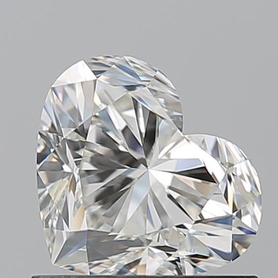 Heart Natural Diamond 0.91ct J VVS2