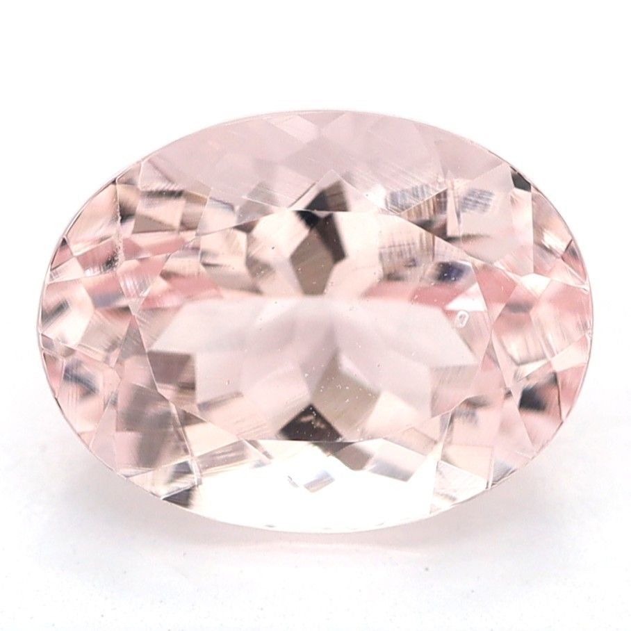 Oval Pink Morganite 1.29ct loose gemstone