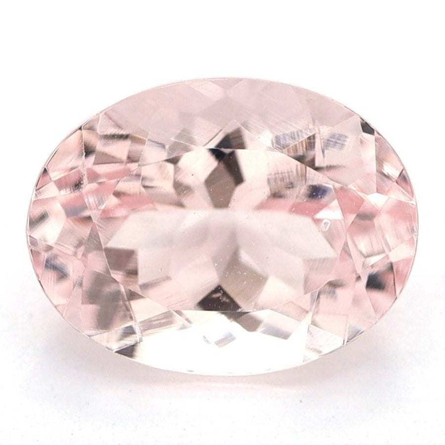 Oval Pink Morganite 1.29ct loose gemstone