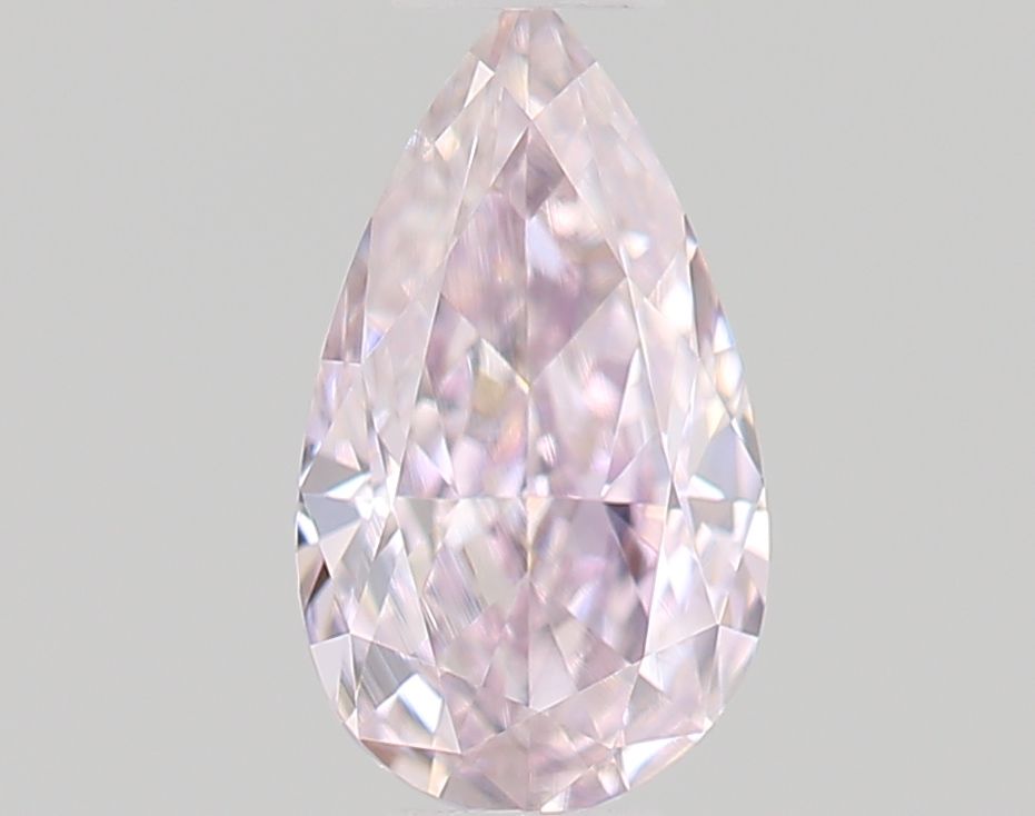 Pear Fancy Light Purplish Pink Natural Diamond 0.27ct VVS2 loose diamond