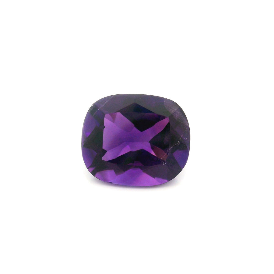 Cushion Purple Amethyst 5.21ct loose gemstone