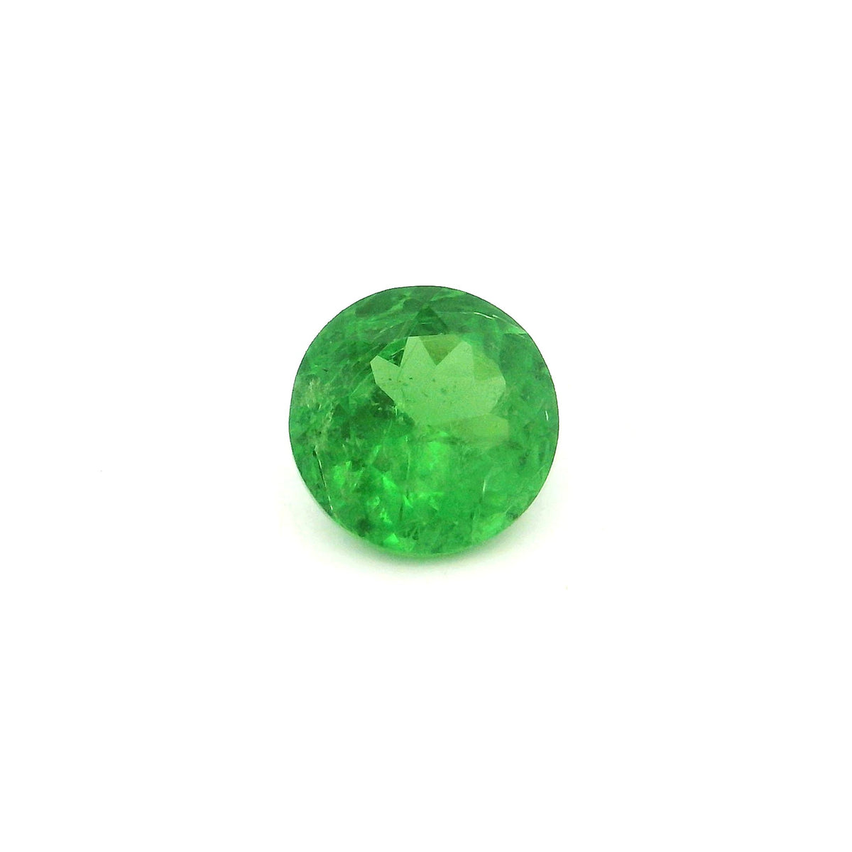 Round Green Garnet 1.14ct loose gemstone