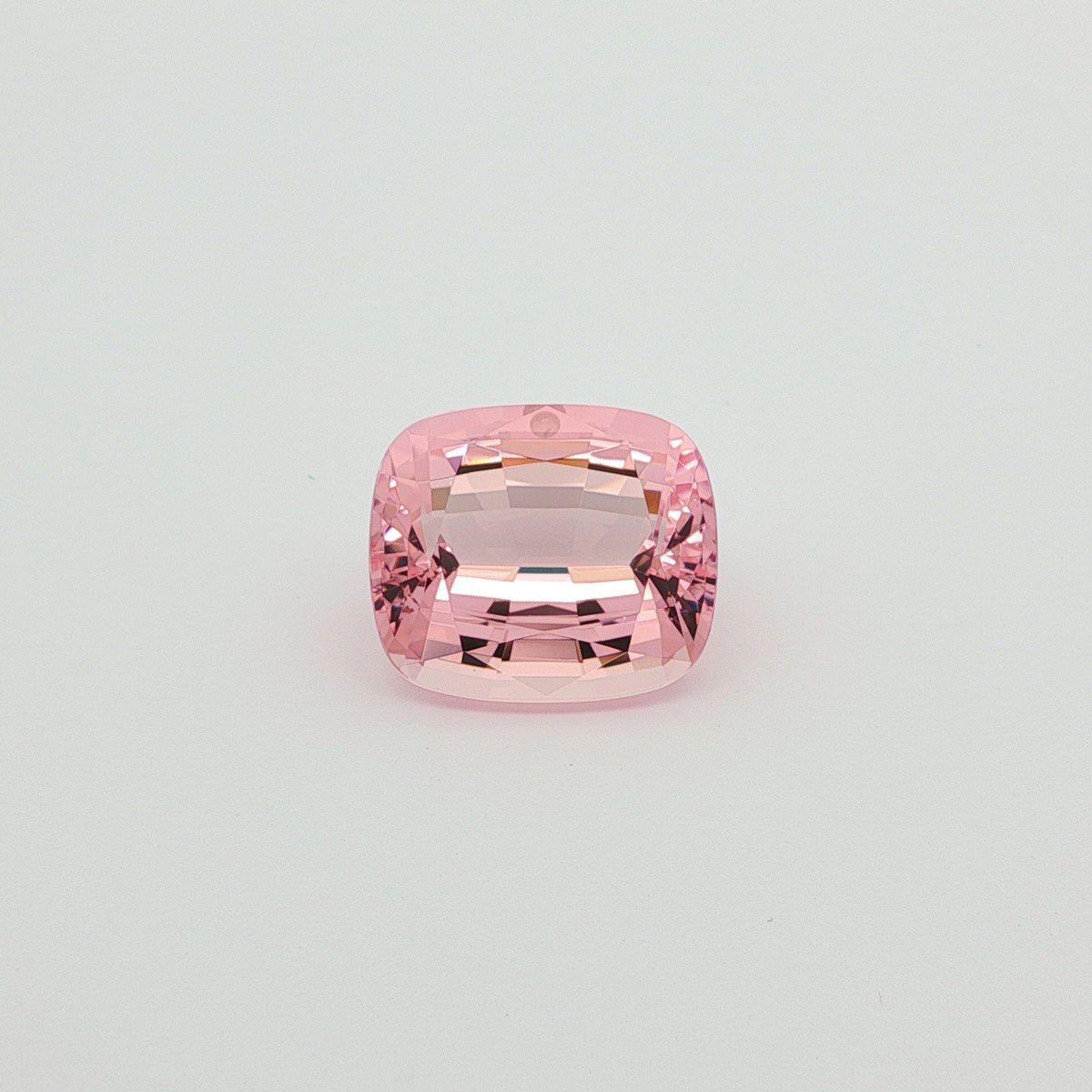 Cushion Pink Morganite 15.18ct loose gemstone