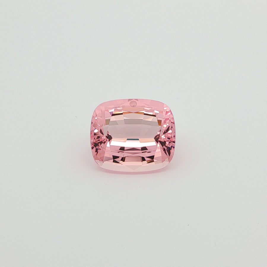 Cushion Pink Morganite 15.18ct loose gemstone