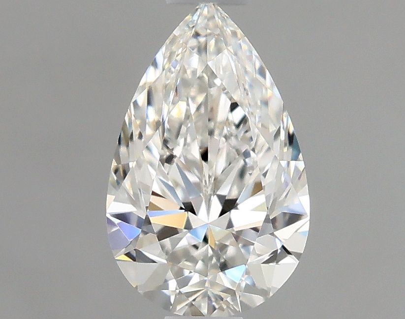 Pear Natural Diamond 0.62ct F VVS1