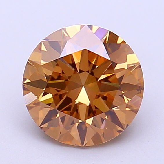 Round Fancy Brown Lab-grown Diamond 1.51ct VS2 loose diamond