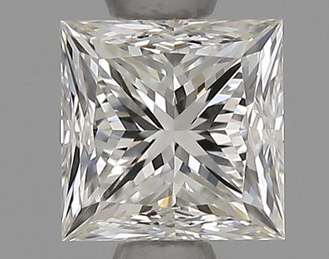 Princess Natural Diamond 0.61ct J VVS2