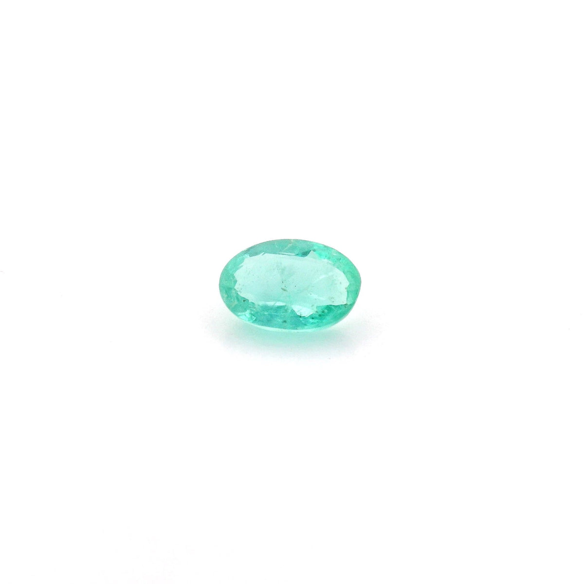 Oval Green Emerald 0.45ct loose gemstone