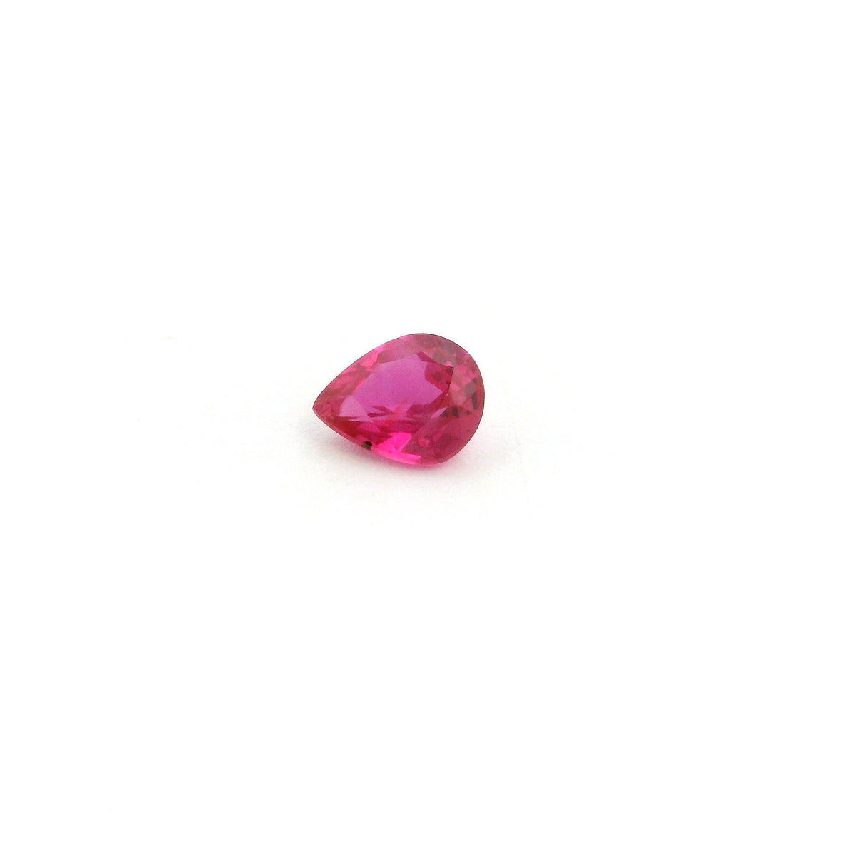Pear Red Ruby 0.41ct loose gemstone