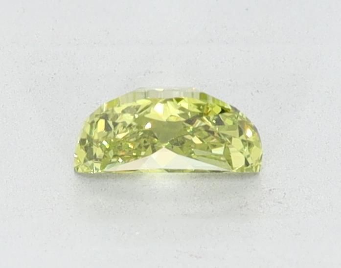 Half Moon Green Lab-grown Diamond 0.42ct VS2 loose diamond