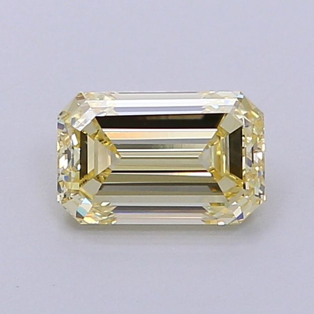 Emerald Fancy Yellow Lab-grown Diamond 1.13ct VS1 loose diamond