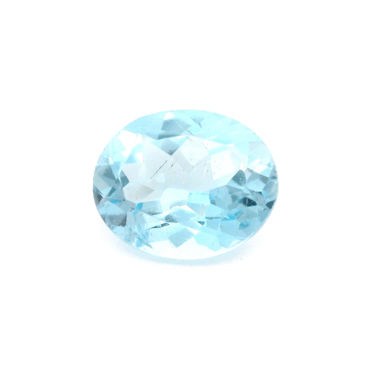 Oval Blue Topaz 5.23ct loose gemstone