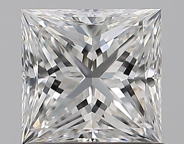 Princess Natural Diamond 0.71ct F VVS1