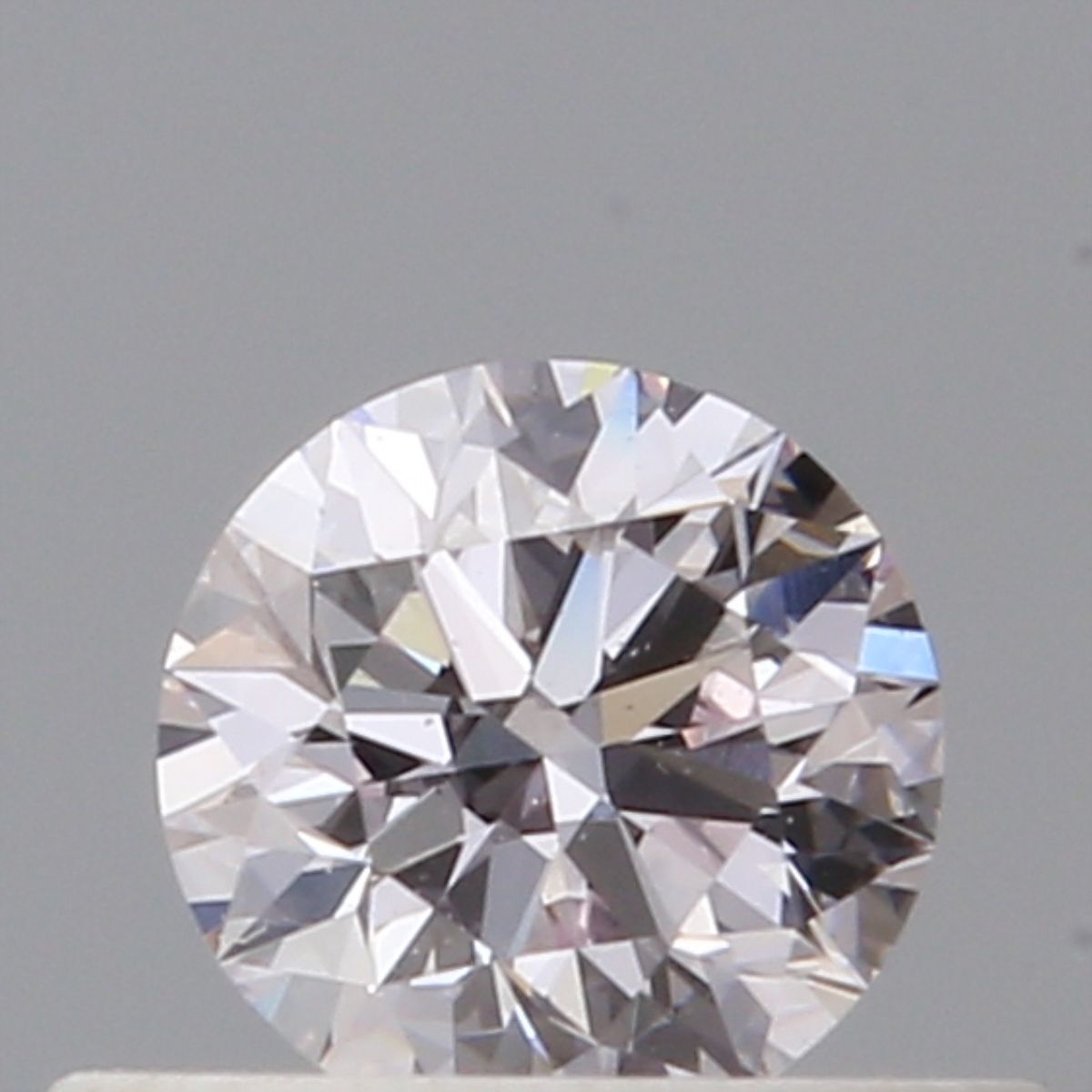 Round Faint Pink Natural Diamond 0.3ct VVS2 loose diamond