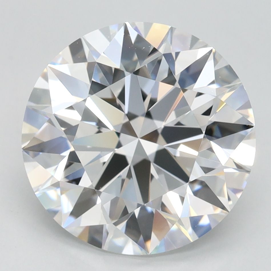 Round Lab-Grown Diamond 3.34ct D IF