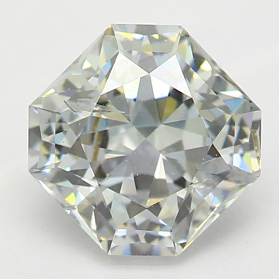Square Radiant Fancy Light Gray Blue Natural Diamond 0.55ct I1 loose diamond