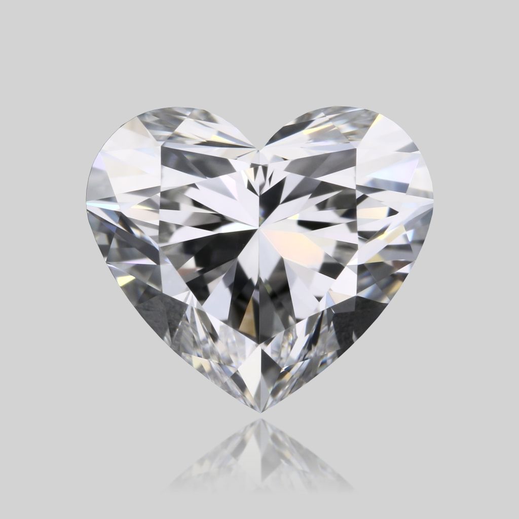 Heart Natural Diamond 1.02ct E VVS2