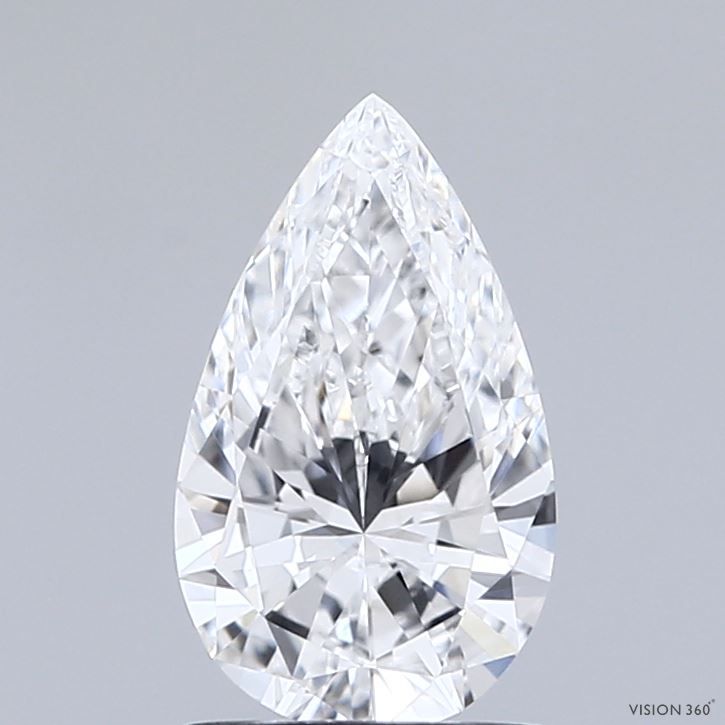 Pear Lab-Grown Diamond 1.07ct E VVS1