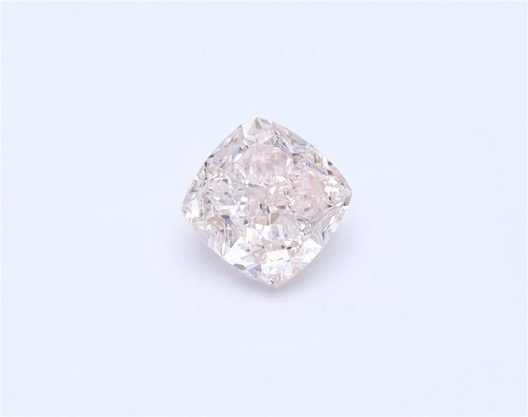 Cushion Fancy Light Orangey Pink Natural Diamond 0.7ct VS1 loose diamond