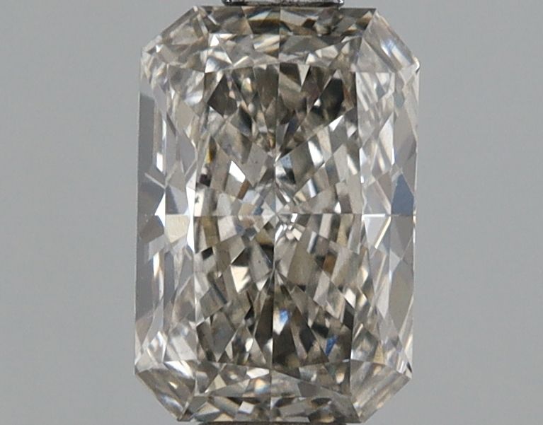 Radiant Fancy Light Gray Lab-grown Diamond 1.01ct SI1 loose diamond