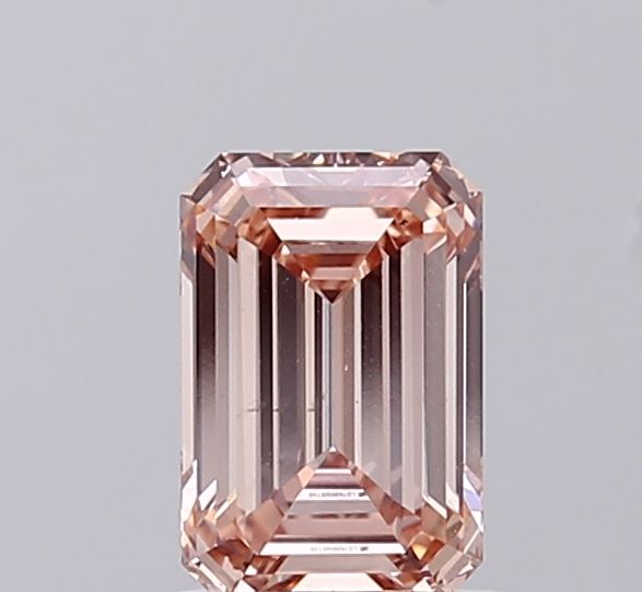 Emerald Fancy Pinkish Brown Lab-grown Diamond 1ct VS2 loose diamond