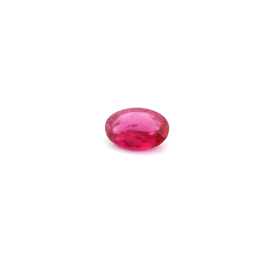 Oval Red Ruby 0.49ct loose gemstone
