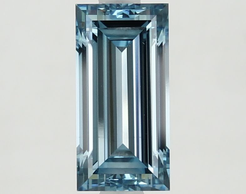 Baguette Fancy Vivid Blue Lab-grown Diamond 1.56ct VS1 loose diamond