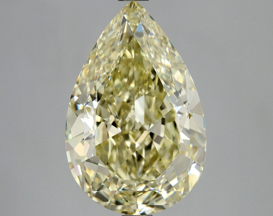 Pear Fancy Light Blueish Gray Natural Diamond 4.01ct VS2 loose diamond