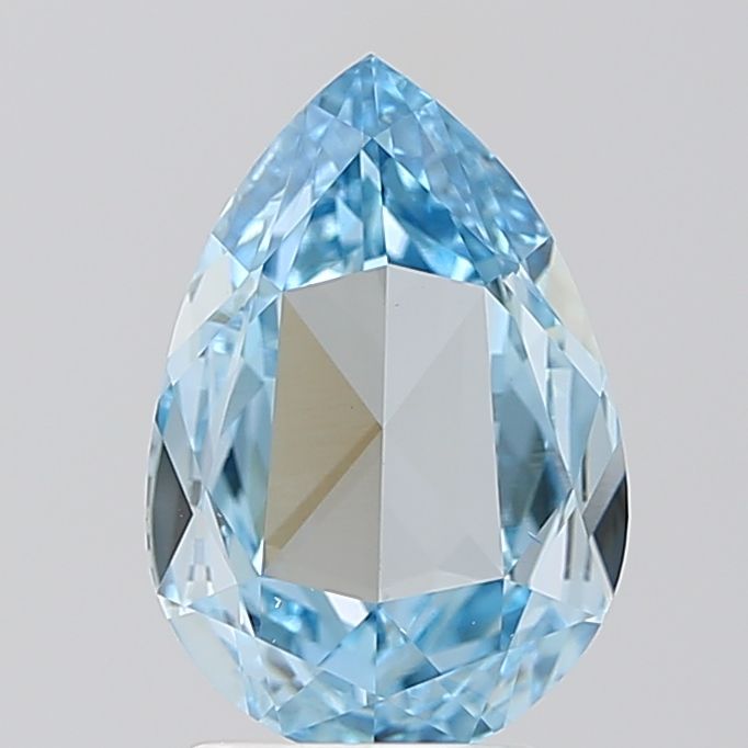 Rose Fancy Vivid Blue Lab-grown Diamond 1.01ct VS1 loose diamond