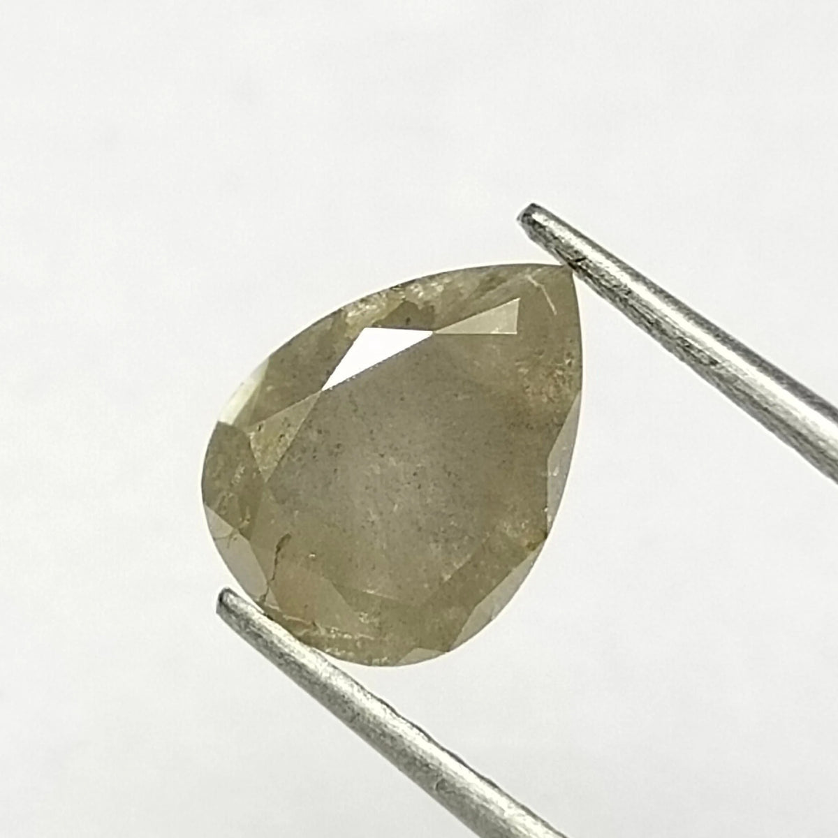 Pear Salt And Pepper Natural Diamond 1.27ct I3 loose diamond