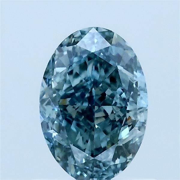 Oval Fancy Intense Blue Lab-grown Diamond 1.04ct VS1 loose diamond