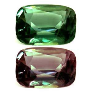 Cushion Green Alexandrite 0.42ct loose gemstone