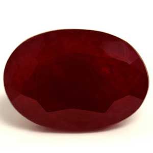 Oval Red Ruby 3.23ct loose gemstone