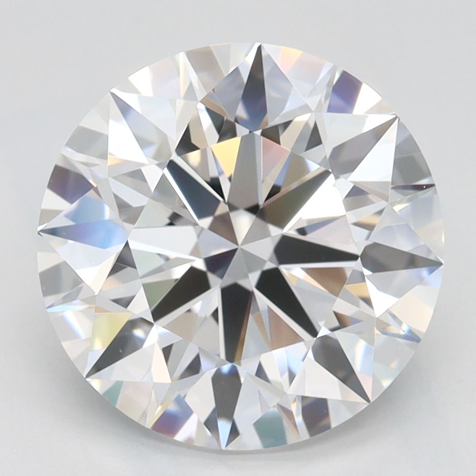 Round Lab-Grown Diamond 3.23ct D IF