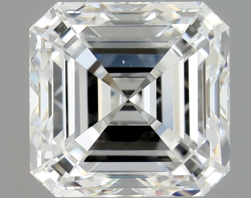 Asscher Natural Diamond 1.01ct F VS2