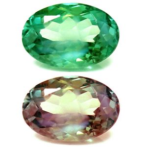 Oval Green Alexandrite 0.65ct loose gemstone