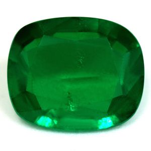 Cushion Green Emerald 2.07ct loose gemstone