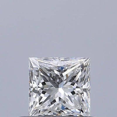 Princess Natural Diamond 0.41ct D VVS2