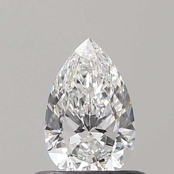 Pear Natural Diamond 0.53ct D IF