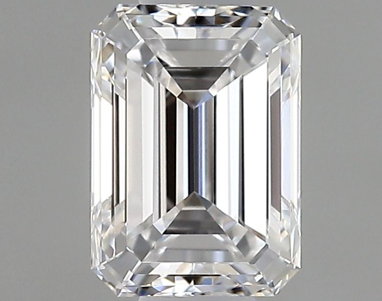 Emerald Natural Diamond 0.42ct D VVS1