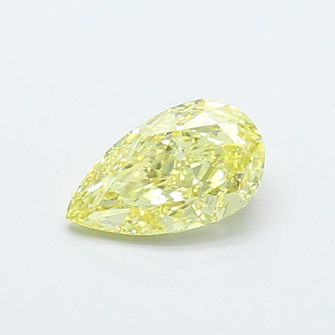 Pear Fancy Intense Yellow Lab-grown Diamond 1.03ct VS2 loose diamond
