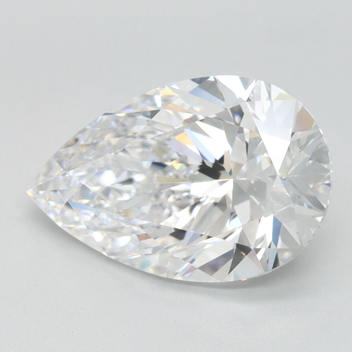 Pear Lab-Grown Diamond 3.13ct D FL