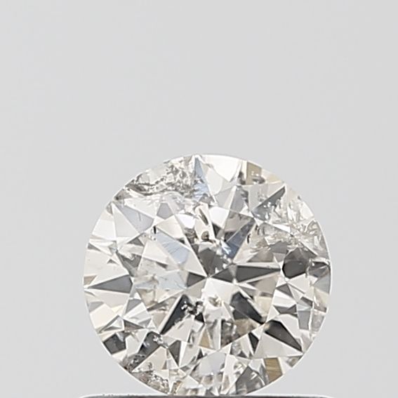 Round Salt And Pepper Natural Diamond 0.51ct VVS2 loose diamond
