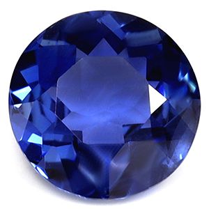 Round Blue Sapphire 1.35ct loose gemstone