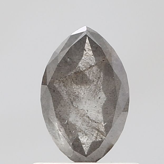 Marquise Salt And Pepper Natural Diamond 0.51ct VVS2 loose diamond