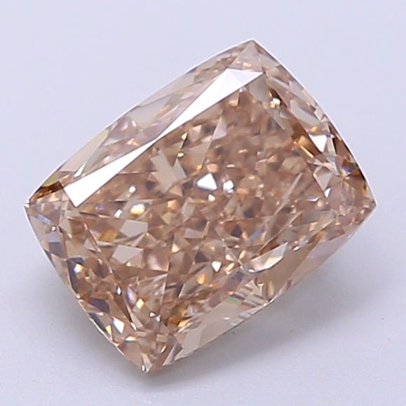 Cushion Fancy Light Brown Lab-grown Diamond 1.52ct VS1 loose diamond